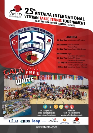 25.INT. VETERAN T.T. TOURNAMENT/ANTALYA