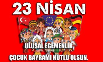 23 Nisan 2016 Ulusal Egemenlik ve Çocuk Bayramı